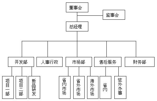 公司組織結(jié)構(gòu)